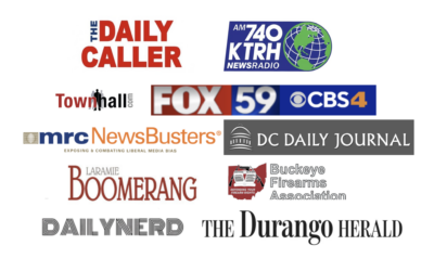 CPRC dans l'actualité : Daily Caller, Townhall, MRC NewsBusters, Fox/CBS TV Indianapolis et bien plus encore